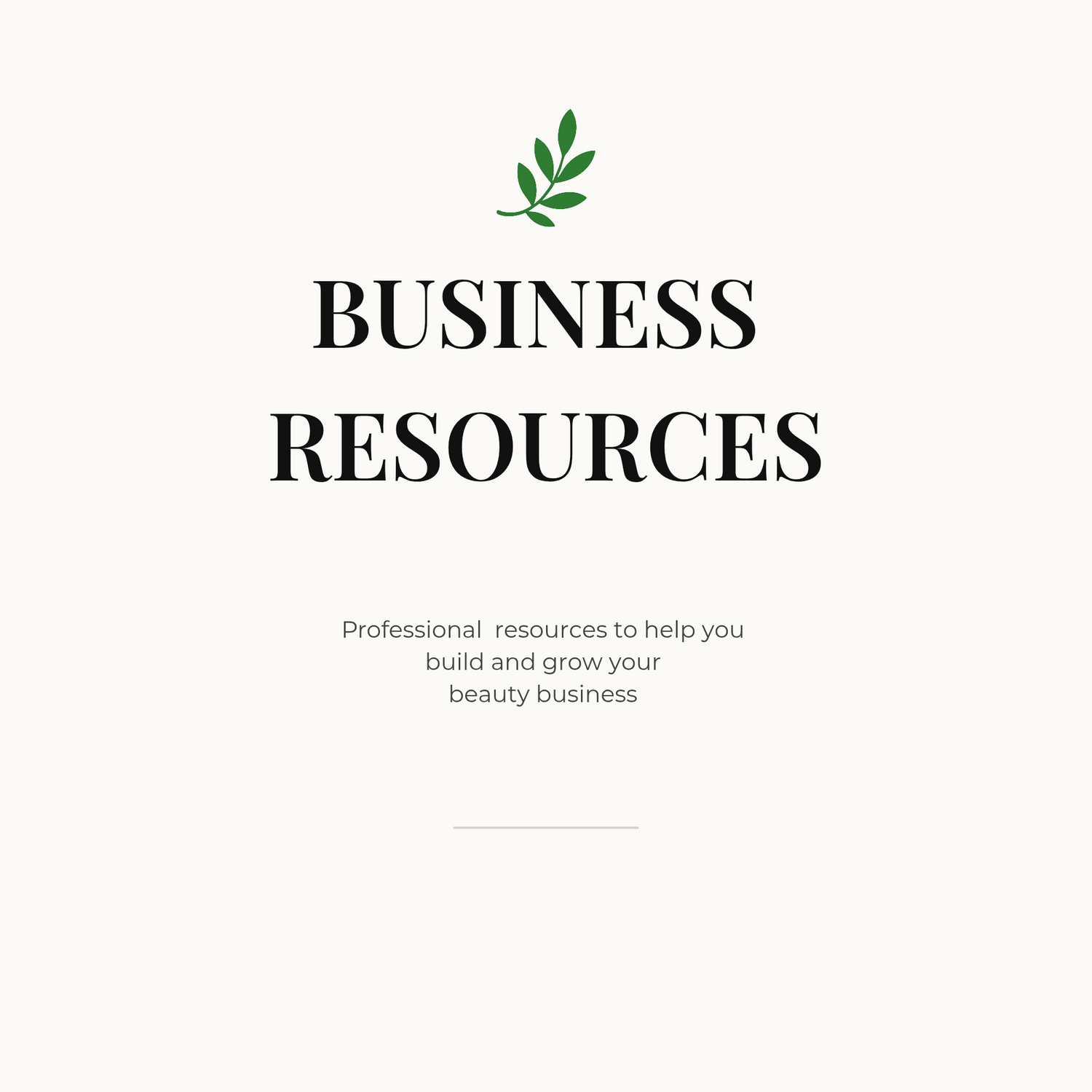 BUSINESS RESOURCES