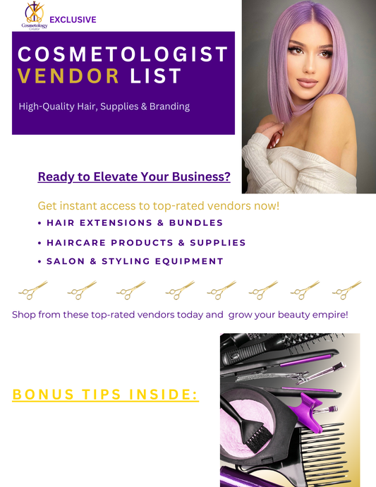 Exclusive Cosmetologist Vendor List | Top Hair & Beauty Suppliers
