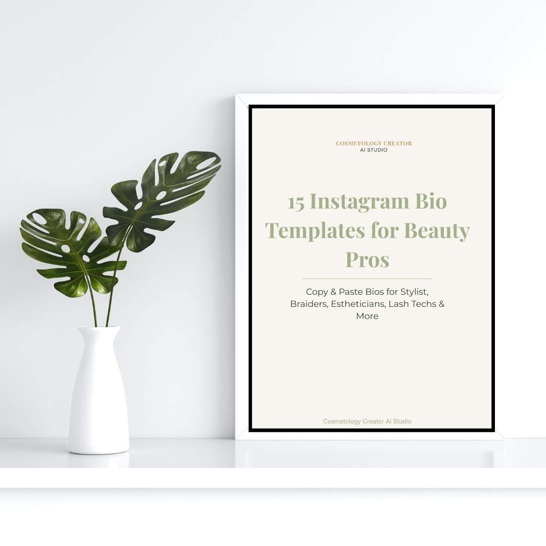 15 Instagram Bio Templates for Beauty Professionals (Copy & Paste)
